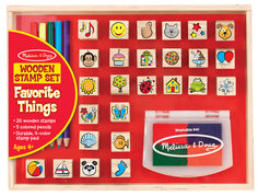 Набор печатей Melissa & Doug Любимые предметы