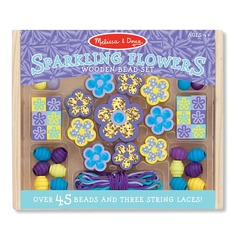 Набор бусин Melissa & Doug Сияющие цветы