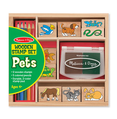 Набор печатей Melissa & Doug Животные