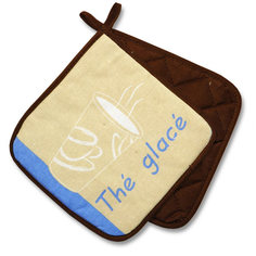 Прихватки "Glas", 18х18 см, 2 штуки Schafer