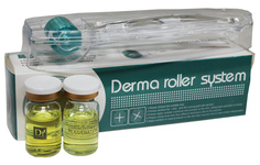 Набор Мезороллер DRS50 192 иглы 0,5мм + Сыворотка Dr.Drawing 2 шт