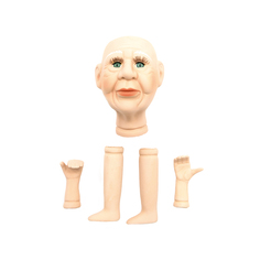 AR909 Набор для изготовления декоративной куклы Дедушка голова, руки, ноги, зеленые глаза АЙРИС пресс