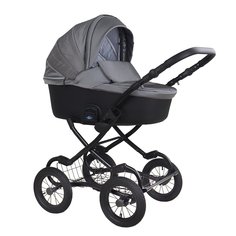 Коляска Tutis Zippy Classic New 2 в 1 цвет 809 чёрный короб, серебро