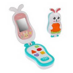 Телефон детский Жирафики Кролик со звук. и свет. эффектами, 136959-TN
