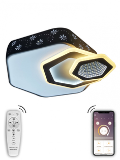 Светодиодная потолочная люстра белый, LED 120W Natali Kovaltseva 81032/8C