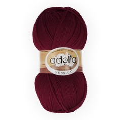 Вязание Пряжа ADELIA "JESSICA" 5 шт, в упак, цвет бордовый JESSICA-07, 260 м от Adelia