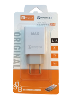 Сетевое зарядное устройство NoName Travel CHARGER A10 3.1A