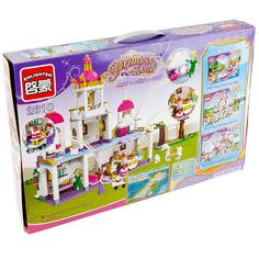 Конструктор пластиковый Замок принцессы, с фигурками, 587 деталей Brick