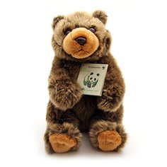 Мягкая игрушка Медведь бурый WWF 23 см