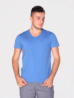 Футболка мужская Cacharel 1332 голубая S