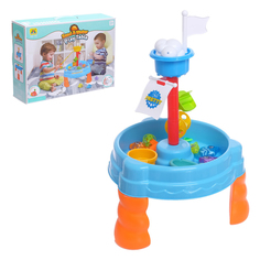 Столик игровой для песка и воды Морские приключения No Brand