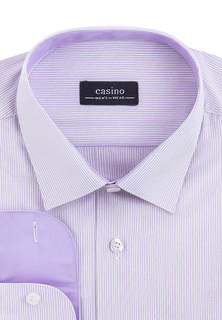 Рубашка мужская CASINO c171/15/7783/Z/1 фиолетовая 43
