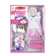 Переодень меня юбочки и крылышки магнитный набор 29предм Melissa & Doug
