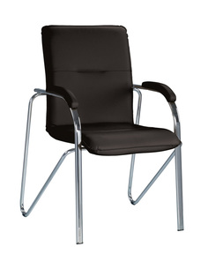 Офисный стул SAMBA soft (S) Черная V-14 иск.кожа (гладкая), 2 шт. Nowy Styl