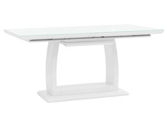 Кухонный стол Орлеан, раскладной ET-1621-140/160-HGW DUAL Белый, Большой Stool Group