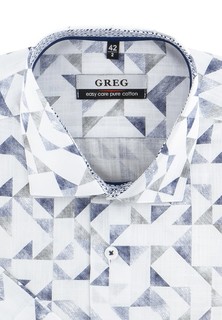 Рубашка мужская Greg 123/101/62031/C/1p белая 42