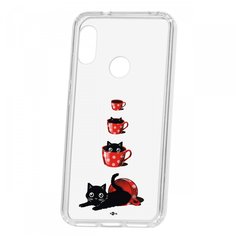 Чехол Kruche Xiaomi Redmi 6 Pro Print Котенок в чашке КruЧЕ