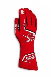 Перчатки для картинга ARROW 2020, красный/белый, р-р 7 Sparco 00255707RSBI
