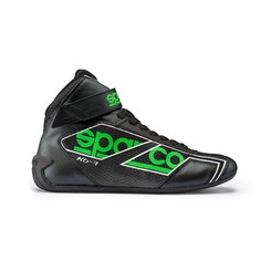 Обувь для картинга SHADOW KB-7, черный/зеленый, р-р 41 Sparco 00123841NRVF