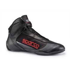 Ботинки для картинга SUPERLEGGERA KB-10, чёрный/красный, р-р 42 Sparco 00125642NRRS
