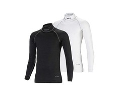 Майка/футболка (FIA) SHIELD RW-9 (длин.рукав, охлажд.), черный, XS/S Sparco 001764MNRXSS