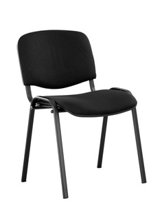 Офисный стул ISO-24 BLACK RU Черная С-11 ткань Nowy Styl