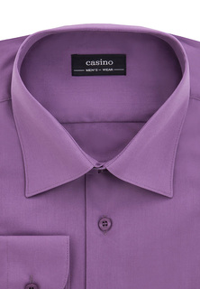 Рубашка мужская CASINO c730/1/am фиолетовая 42