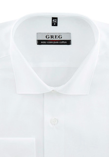 Рубашка мужская Greg 103/191/8053/Z белая 41