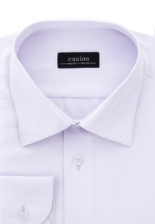 Рубашка мужская CASINO c713/1/8068 фиолетовая 42