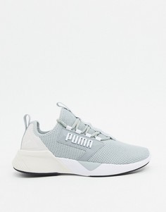 Серо-белые кроссовки Puma Training Retaliate-Белый