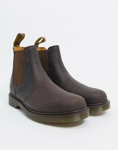 Коричневые ботинки челси Dr.Martens 2976-Коричневый