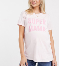 Розовая футболка для кормления ASOS DESIGN Maternity-Розовый
