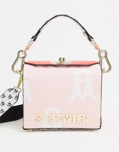 Розовая сумка через плечо Steve Madden-Розовый