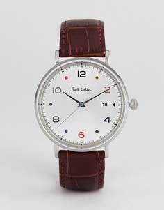 Часы с кожаным ремешком Paul Smith PS0060002 Gauge - 41 мм-Черный