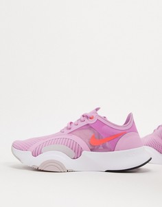 Фиолетовые кроссовки Nike Training SuperRep Go-Фиолетовый