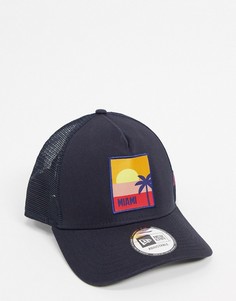 Черная кепка New Era-Черный