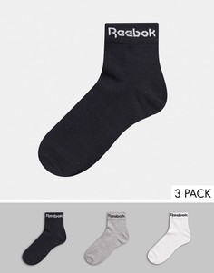 Разноцветные носки до щиколотки Reebok Training-Мульти