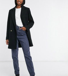 Синие джинсы в винтажном стиле с завышенной талией Missguided tall-Синий
