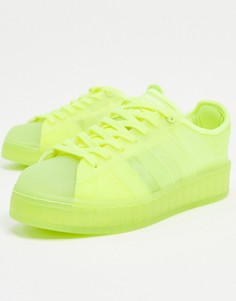 Желтые прозрачные кроссовки adidas Originals Superstar-Желтый