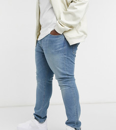 Узкие джинсы с суженными книзу штанинами Levis Big & Tall 512-Синий Levis®