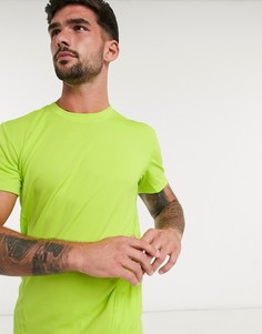 Футболка с 3 полосками adidas Training Aero-Желтый