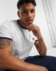 Белая футболка Lyle & Scott-Белый