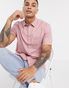 Розовая рубашка Topman-Розовый
