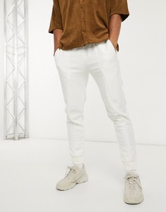 Трикотажные джоггеры Topman-Светло-бежевый