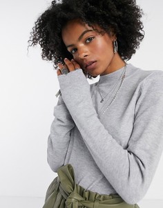 Серый свитер Object