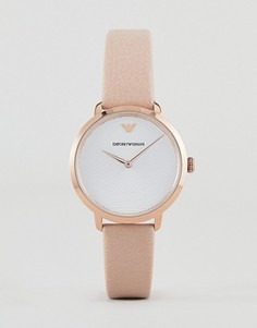 Часы с кожаным ремешком Emporio Armani AR11160 - 32 мм-Розовый