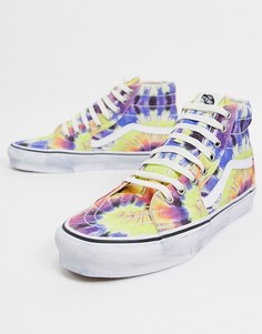 Высокие кеды с принтом тай-дай Vans SK8-Мульти