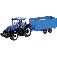 Трактор Bburago New Holland Farm tractor, 1:32