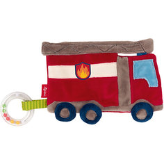 Мягконабивная игрушка sigikid, шуршащий комфортер Пожарная Машина, коллекция Классик, 18 см