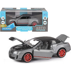 Машинка Автопанорама Bentley Continental Supersports ISR, 1:24